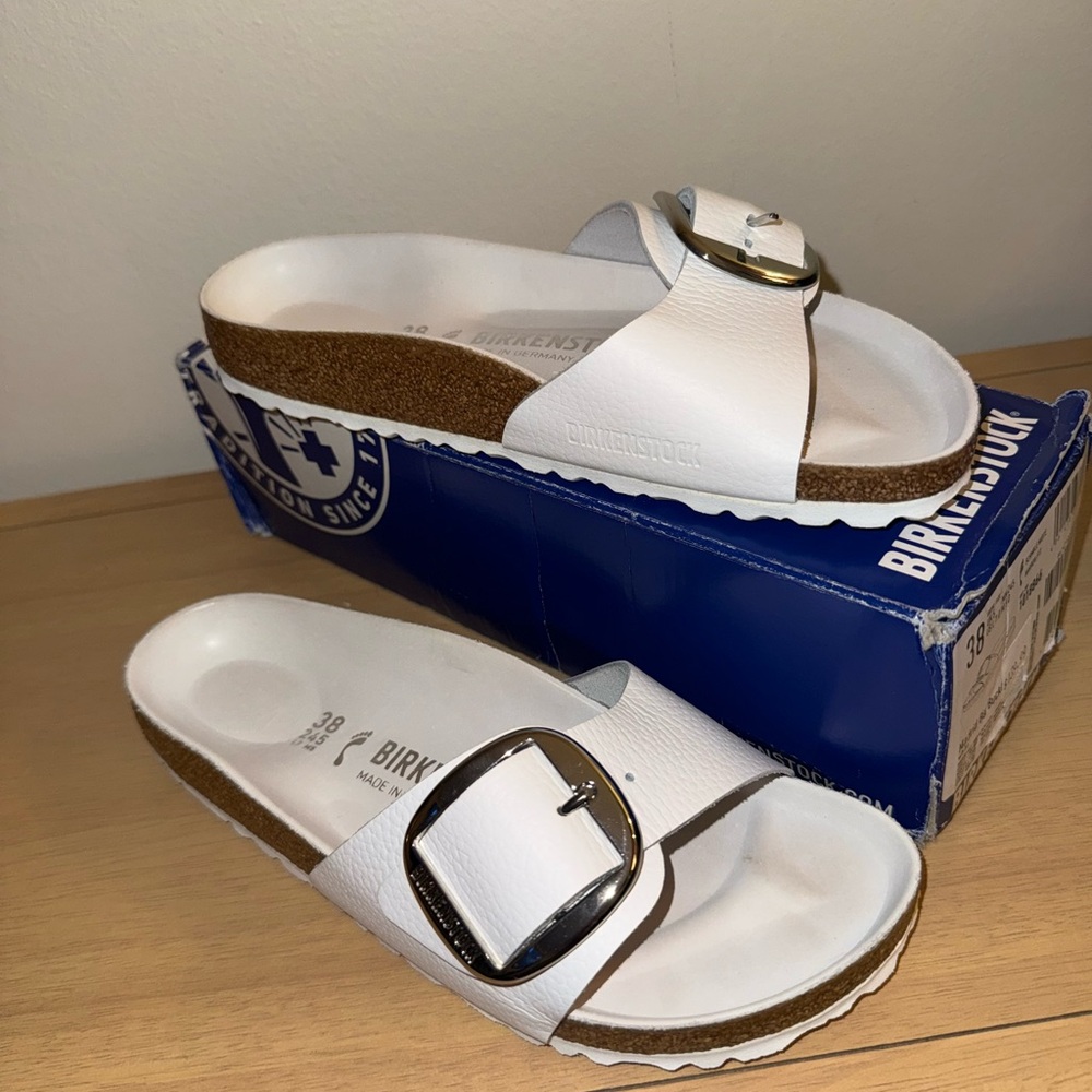 Birkenstock Women's White Sandals